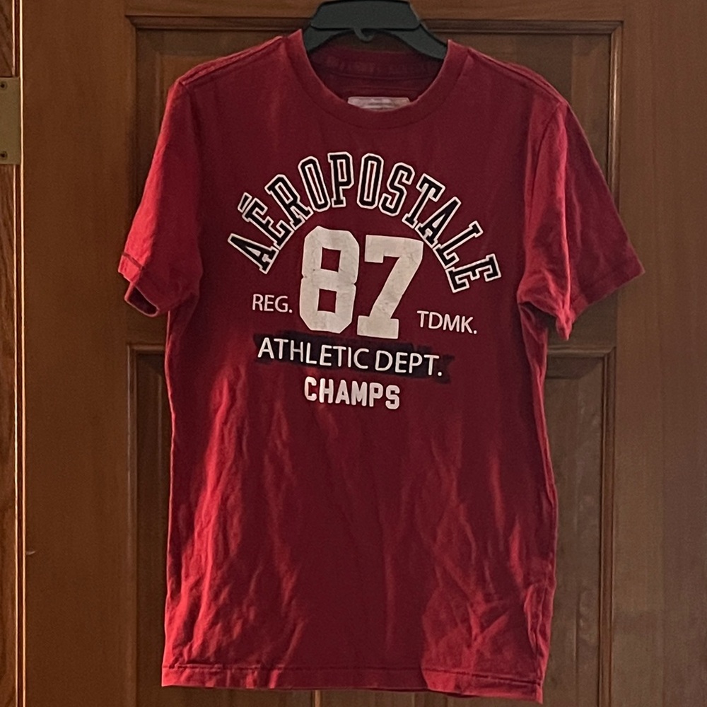 Aeropostale Athletic Red Tee